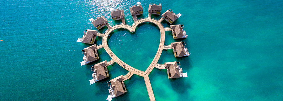 Sandals Caribbean Over Water Bungalows